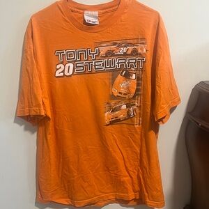 Orange Tony Stewart Graphic T-Shirt